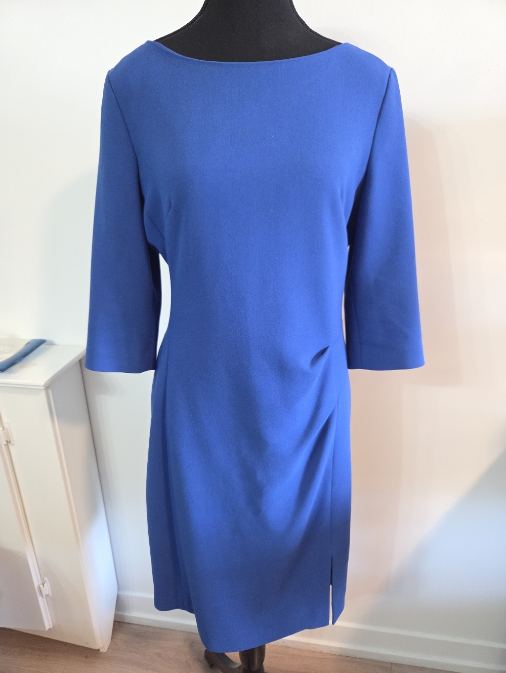 LK Bennett cobalt blue sheath dress Sz 8